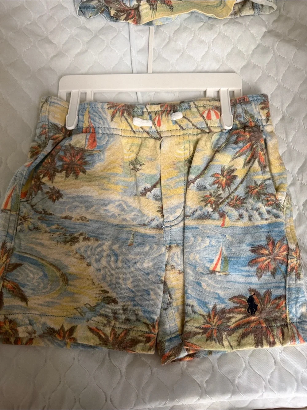 Ralph Lauren Kids Tropical Sail & Palm Matching Set - Size 3T